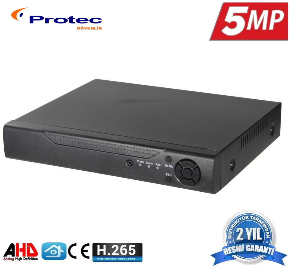 8 Kanal Ahd H265 Dvr Kayıt Cihazı